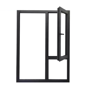 Custom Professional Modern Black Aluminum Sliding Doors & Windows Screen Frame Black Aluminum Windows