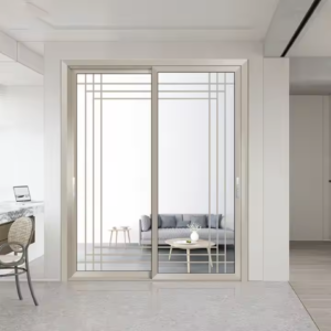 Wholesale Indoor Kitchen Bedroom Aluminum Alloy Indoor Glass Swing Door Bathroom Aluminum Door Shower Door Bathroom